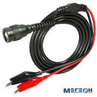 Кабель измерительный коаксиальный МЕГЕОН BNC - "Крокодил"